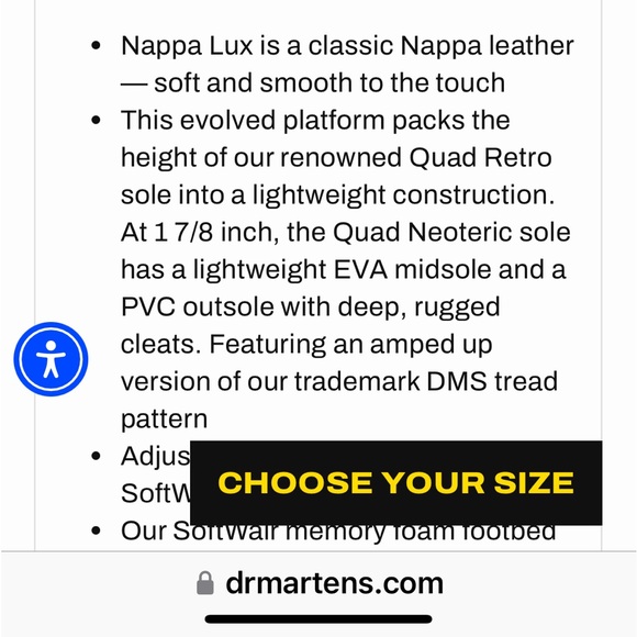 DOC MARTENS RICKI NAPPA LUX LEATHER 3-STRAP PLATFORM SANDALS - Picture 10 of 12